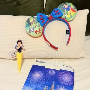 Disney 100 Decades Snow White Ear headband + Pen (bag included)